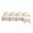 Ourson blanc et beige