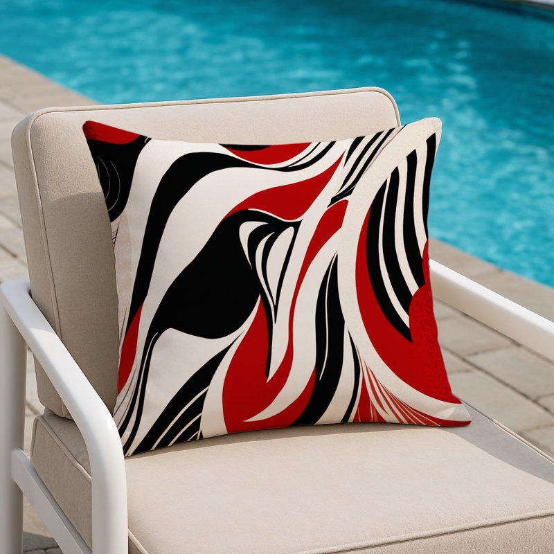 Ember Mirage Indoor And Outdoor Throw Pillow, Square 20"