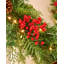 70cm Lighted Faux Garland with Lights