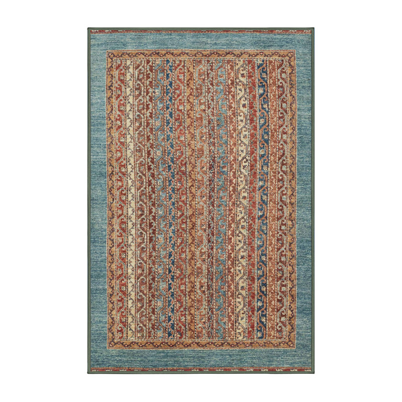 Abstract Indoor Rug, Rectangle 5' x 7'