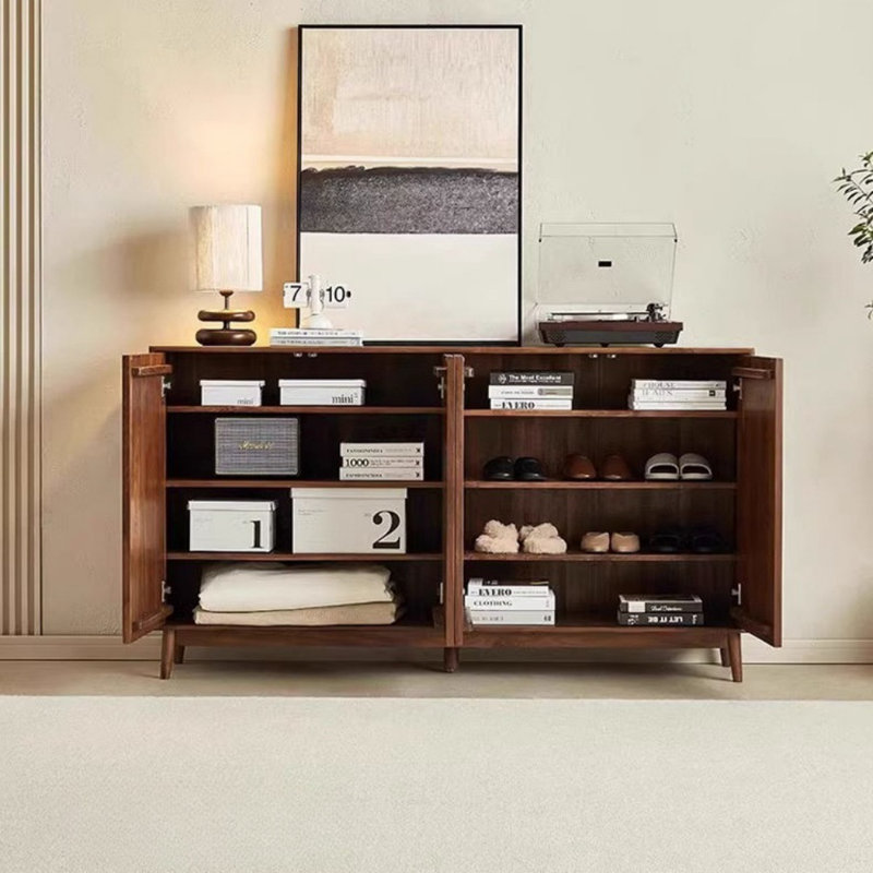 Armoire simple en bois massif