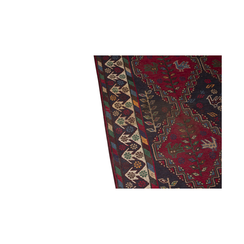 Afghan Wool Oriental Area Rug