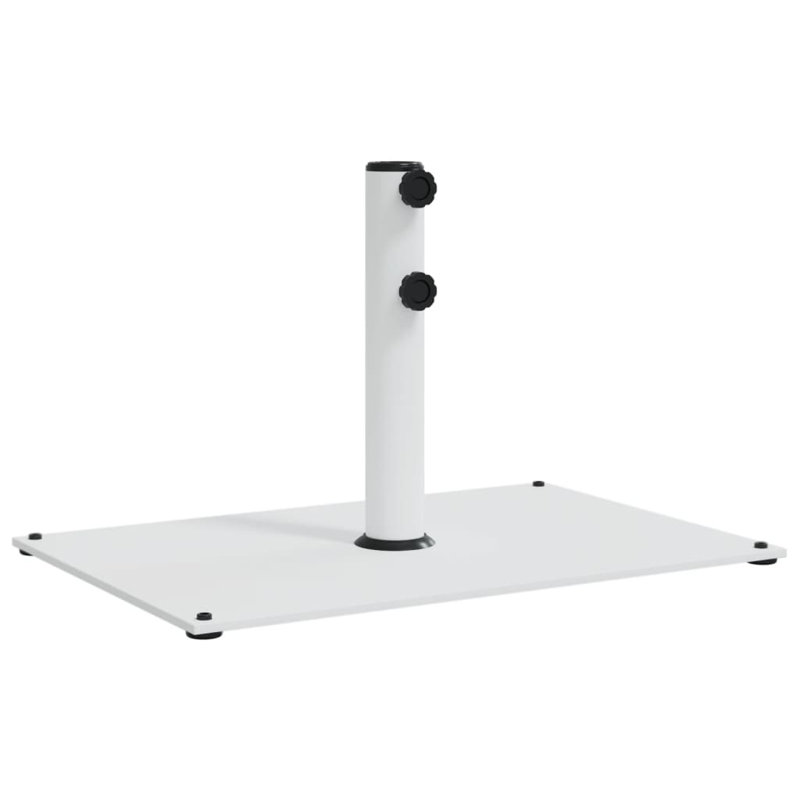 17.05kg Steel Umbrella Base, White