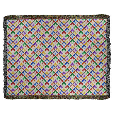 Couverture en coton tissé Katelyn Elizabeth