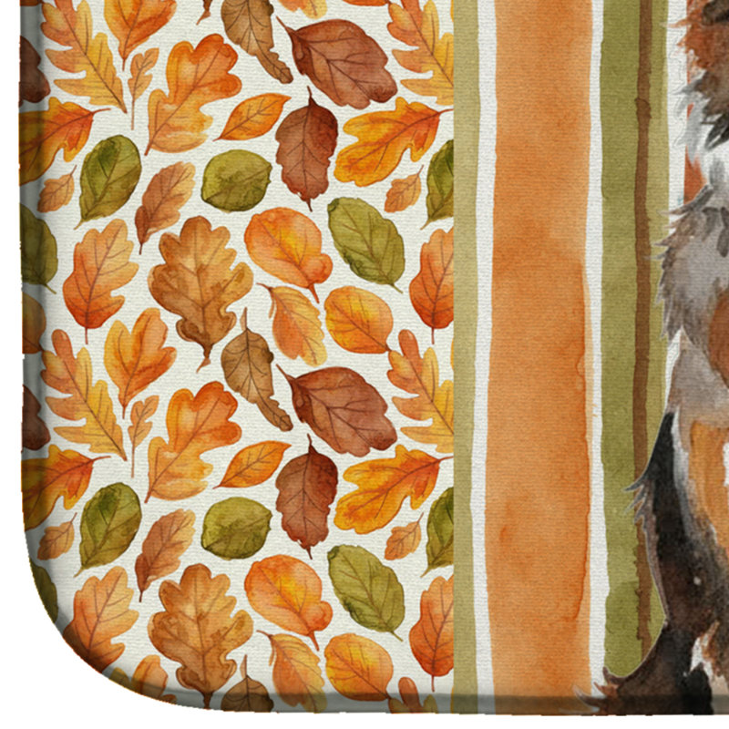 Tapis de séchage d'automne Red Merle