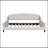 Modern Luxury Tufted Button Daybed, Full, Beige