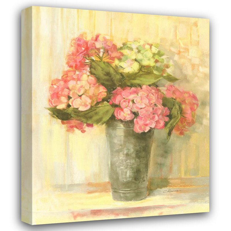 Hydrangea, 45" H x 36" W