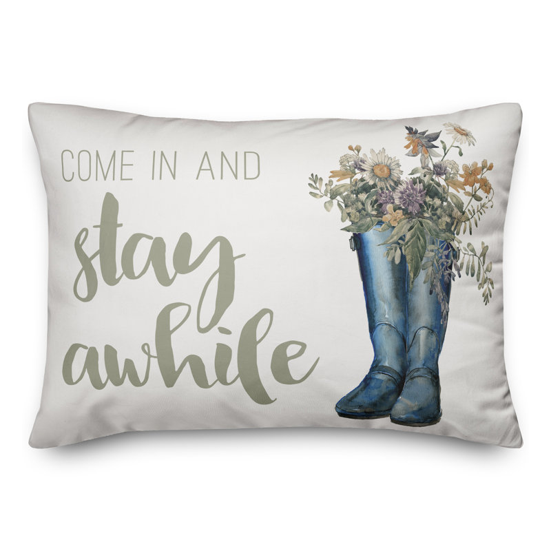  Housse et insert de coussin rectangulaire Blush Flowers