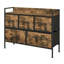 Akimi Steel 98.2 cm W Chest of 5 Drawers