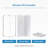 OVE Decors Breeze 44 in. Round Shower Kit, Clear Door with Shower Base and Wall-2080450554