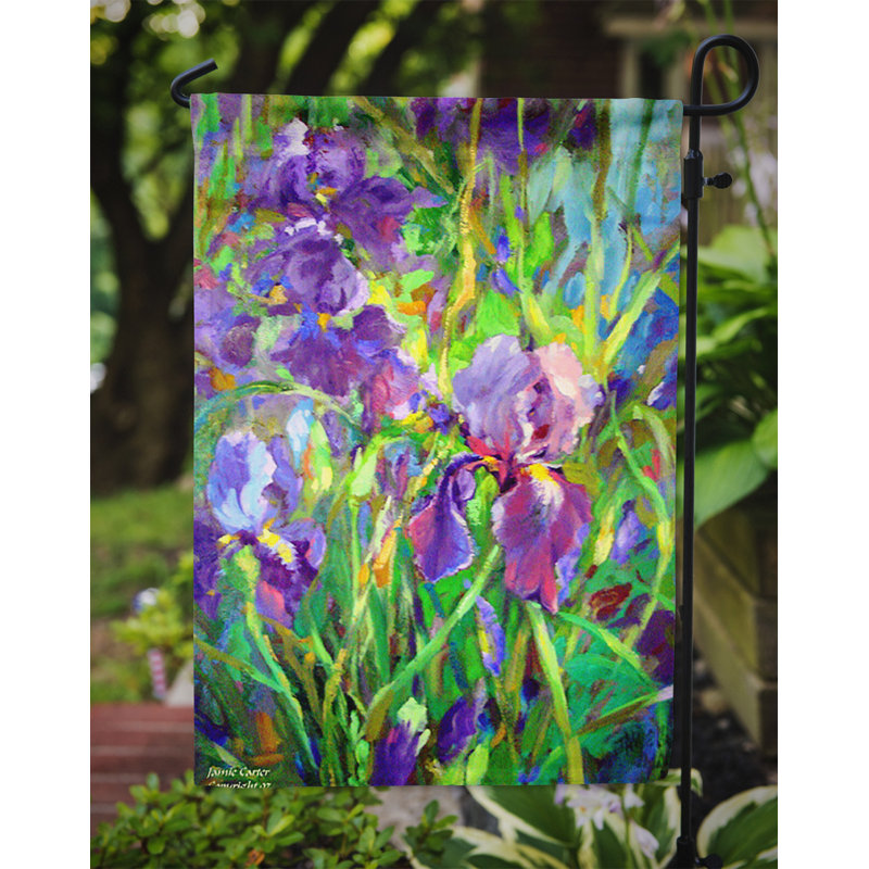 Drapeau de jardin Farlough Iris par The Well