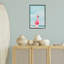 «Funky Summer Flamingo», estampe numérique par Nataly White-178482572-178482573