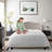Adjustable Height Headboard with Linen Upholstery and Button Tufting for Bedroom-180468680-180468683