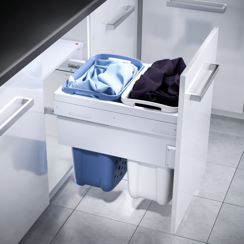 Plastic Laundry Carrier with Handles
