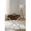 Nova Moses Basket & White Stand-112896296