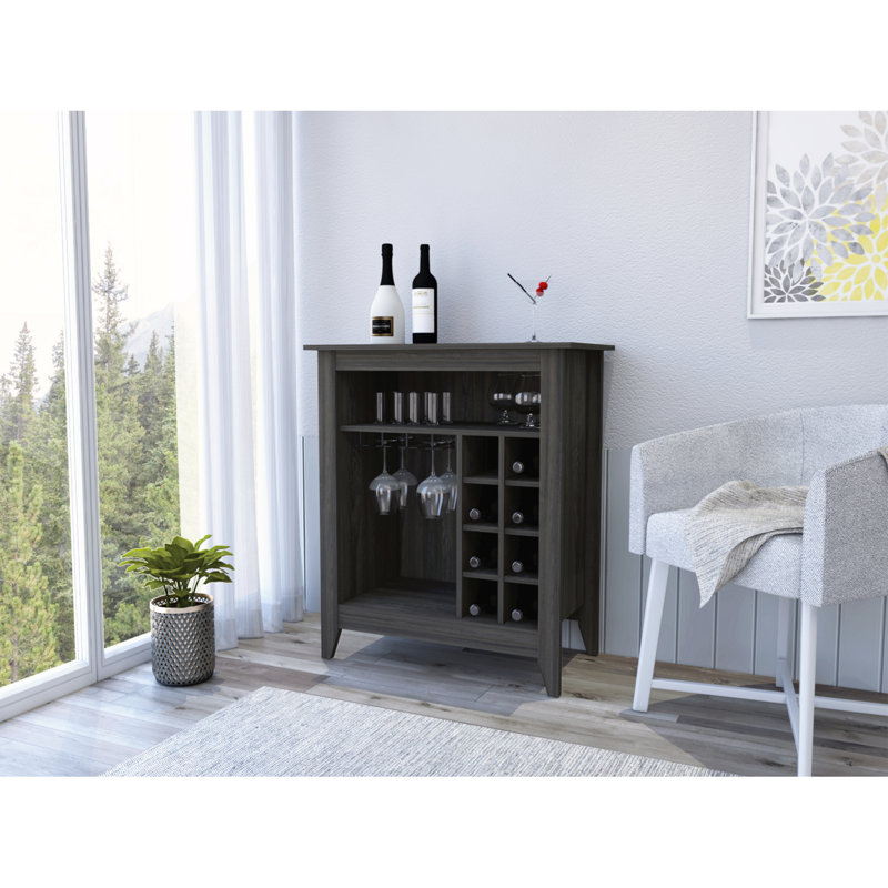 17.83" Bar Cabinet, Accent Cabinet, Entryway Cabinet, Storage Cabinet, Cabinet For Living Room, Espresso