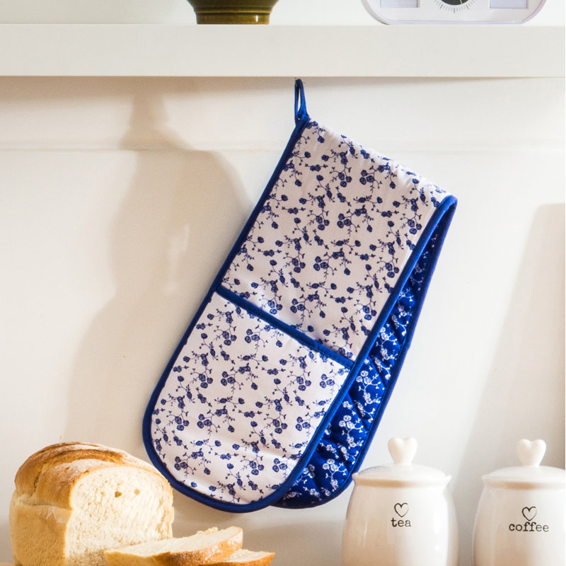 Lily Manor Nieto Floral Cotton Oven Mitt(s) Only