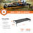 Disc-O-Bed Single Cot, Portable Sleep Solution for Tents & Cabins, Black, XL-109563724