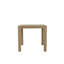 Coastal Teak Outdoor Square Teak Side Table