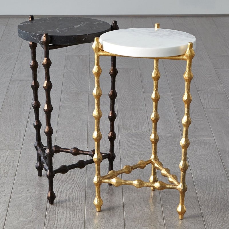 Elder Marble End Table