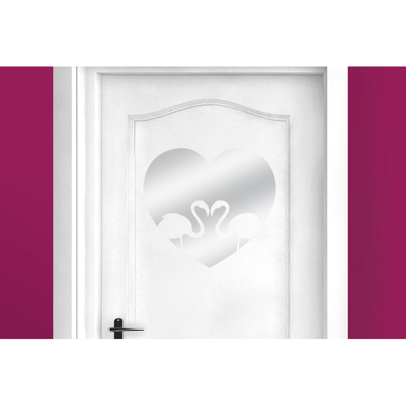 Animals Wall Decal, Shiny Silver