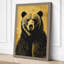 Bear's Gaze Rustic - Wrapped Canvas-2023659796-2023659822