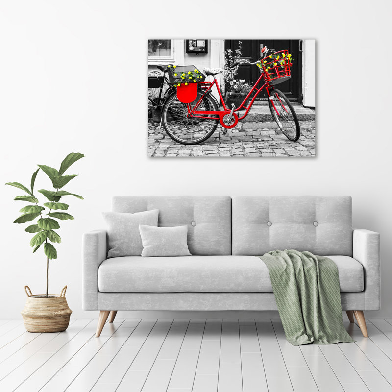 City Bike - No Frame Print on Glass