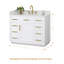 Ensemble meuble-lavabo simple Gavino 42 po-1934826286