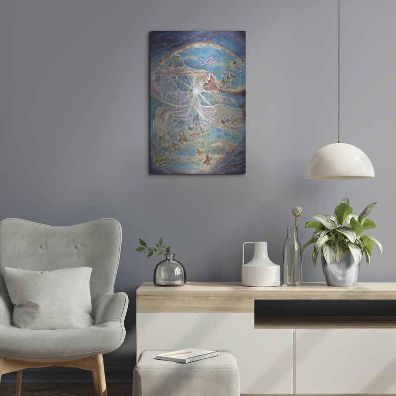  Art mural en métal «Dreamer» par Verena Wild, 16 po x 24 po, H 24 po x l 16 po