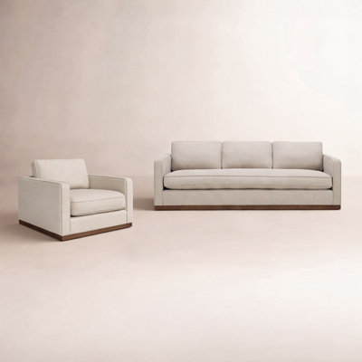 Bobbi 2-Piece Linen Living Room Set