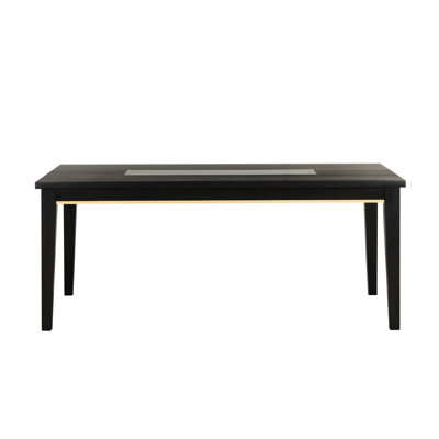 Table de cuisine rectangulaire Contemporary