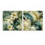 Claudya - Ensemble de 2 peintures murales en acrylique tropical bord de mer-103926845