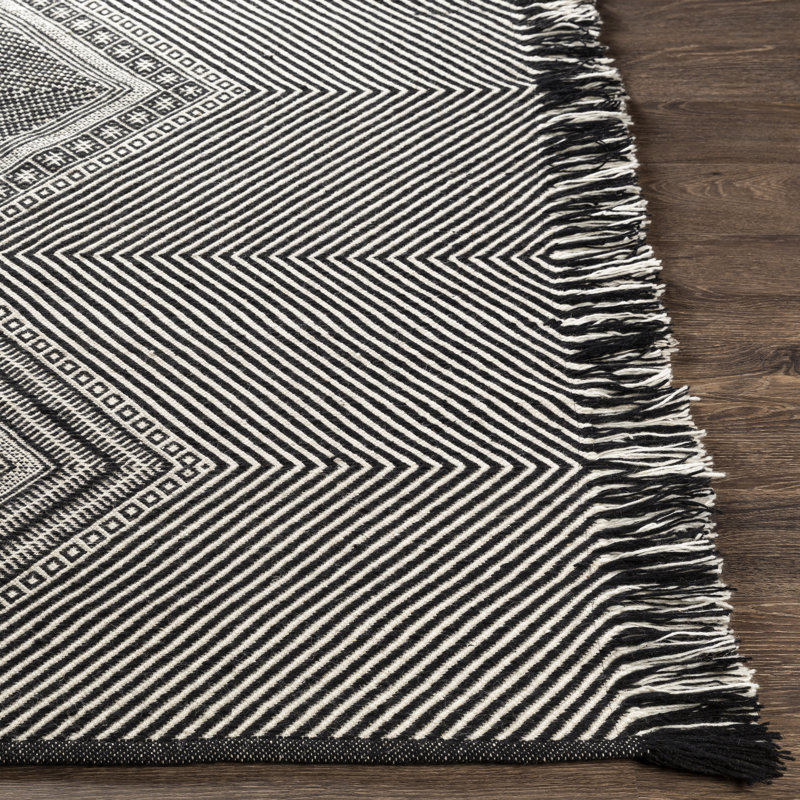 Morgan Wool Southwestern Indoor Rug, Rectangle 6' x 9'