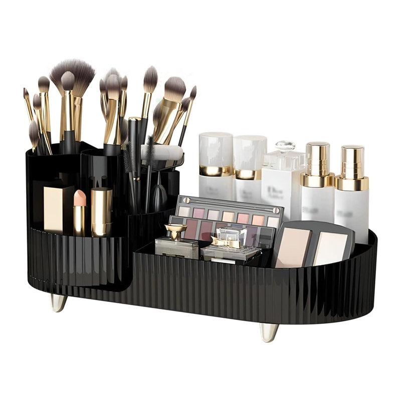 Organisateur de maquillage de comptoir, Black