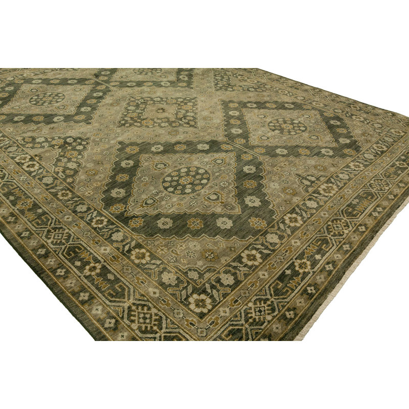 Severovic Wool Oriental Indoor Rug, Rectangle 4' x 6'