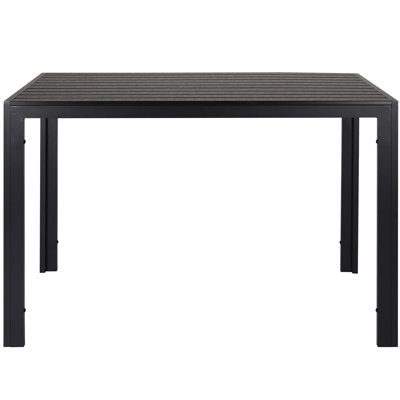 Rectangular Outdoor Balcony Table - 110 cm W 70 cm D