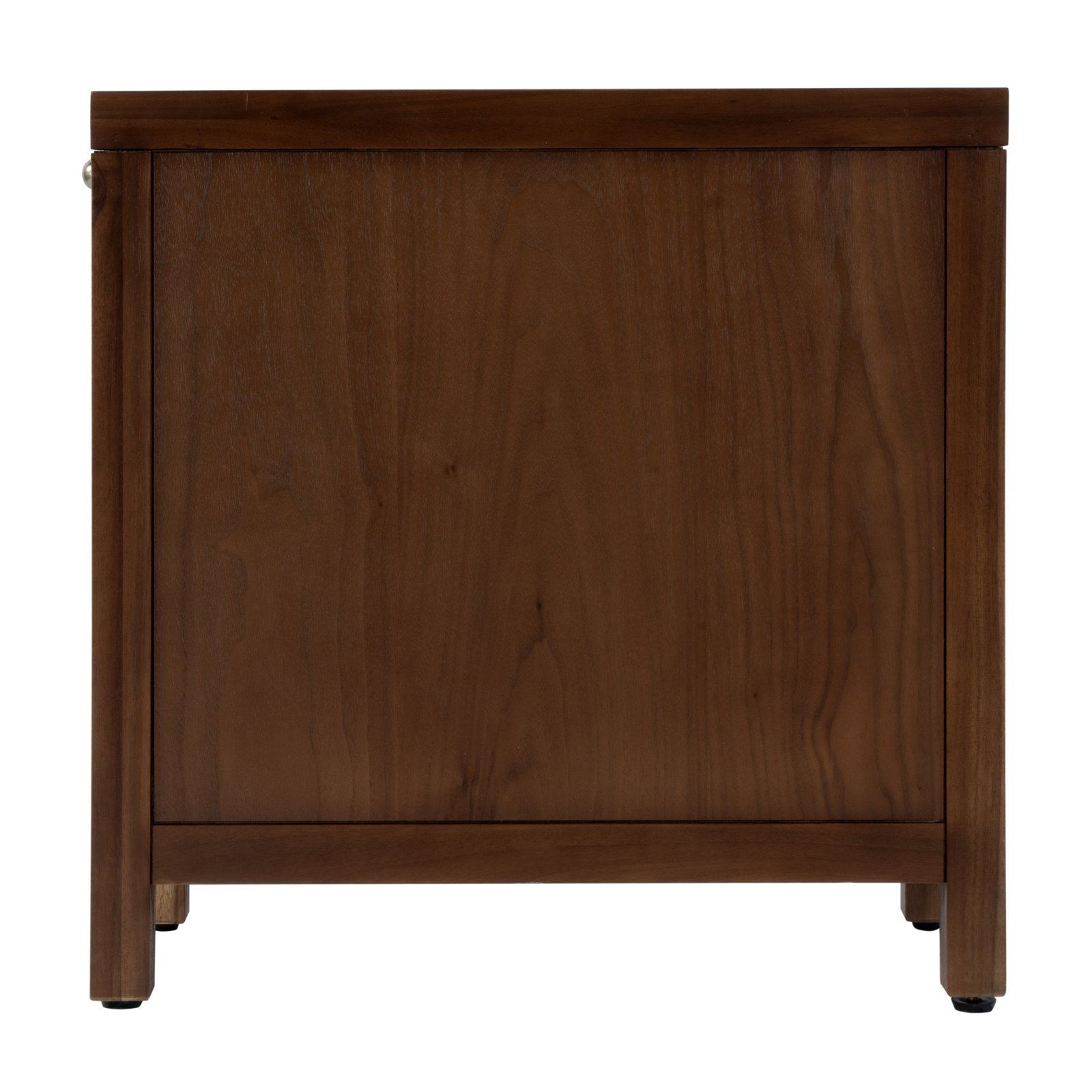 Celine Storage End Table, Walnut