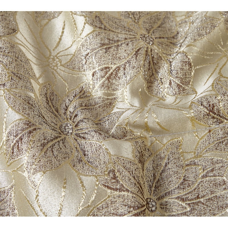 Choy Bedspread with Pillowcases, 240 x 250 cm Bedspread - 2 Pillowcases, Gold