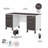 Magomed 3 Piece Computer Desk Office Set-1431211874