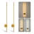 Betti Dimmable Aluminum LED Wall Sconce with 350 Degree Rotation-1571584677-1571584676