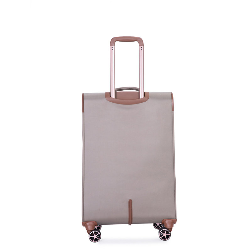 Ensemble de 4 pièces (16/20/24/28), Valise à roulettes Softshell Ensembles de bagage Terylene Valise durable