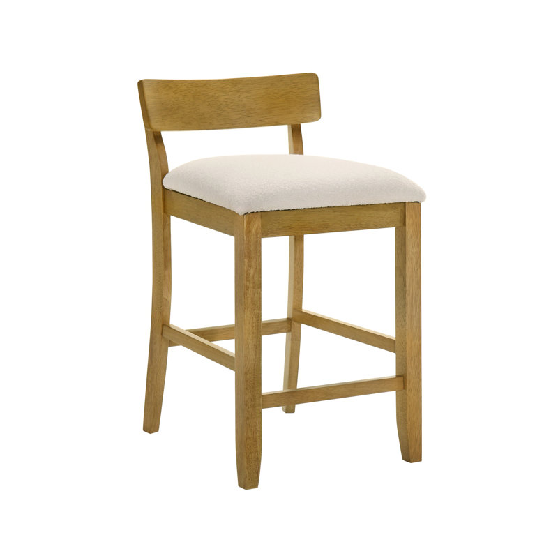 Tabouret de bar à hauteur de comptoir Merie, Tabouret de comptoir (siège d'une hauteur de 26 p, 1, Amber Glow