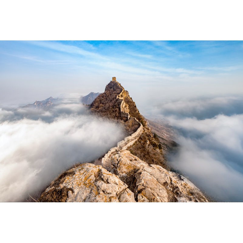 Great Wall by JIMI_LIN - Wrapped Canvas Print, 30cm H x 46cm W
