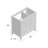 Brantley 36 " Single Bathroom Vanity Base