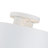 Acklin 2 Light White Medium Semi-flush-135025498-135025499