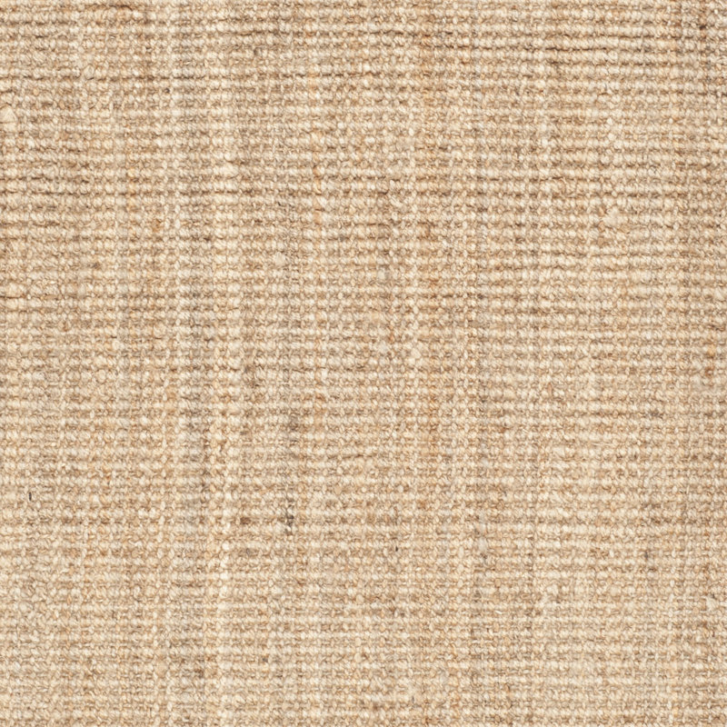 Calidia Natural Fiber Hand Woven Jute Solid Color Rug, Square 7'