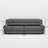 110.24"Modern Minimalist Sofa
