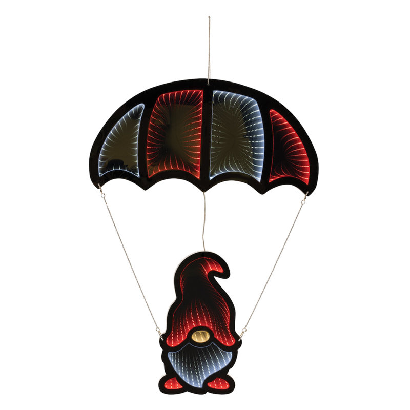 Présentoir Gnome Parachute Kamili H 33,5 po