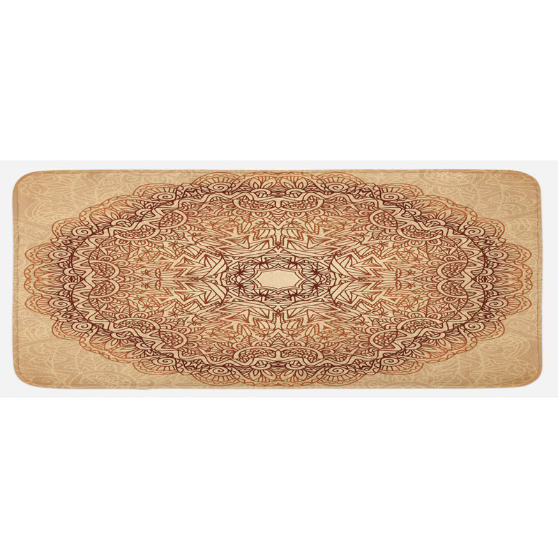 Tapis de cuisine Mandala