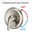 Système de douche de robinet de baignoire - valve 2 en 1. 7 modes de pulvérisation pour une douche relaxante. Robinet haut en nickel brossé avec temps confortable.-125173538